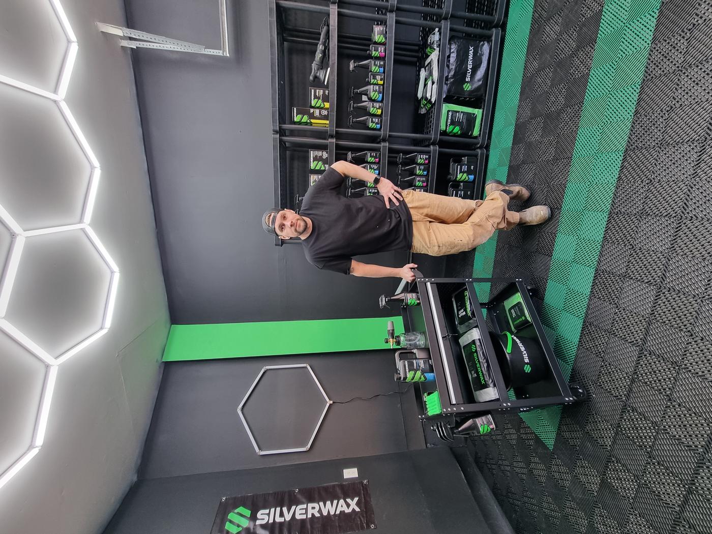 After — fully transformed Silverwax garage